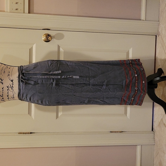 Boho Maxi Wrap Skirt - Picture 1 of 3